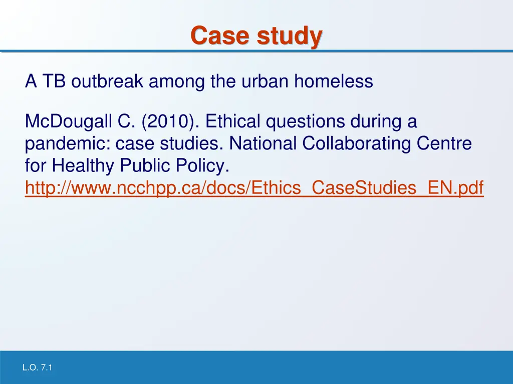 case study