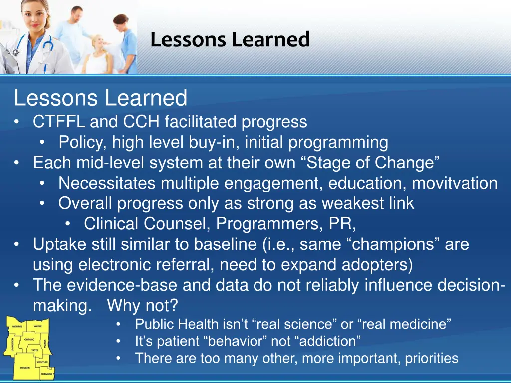 lessons learned