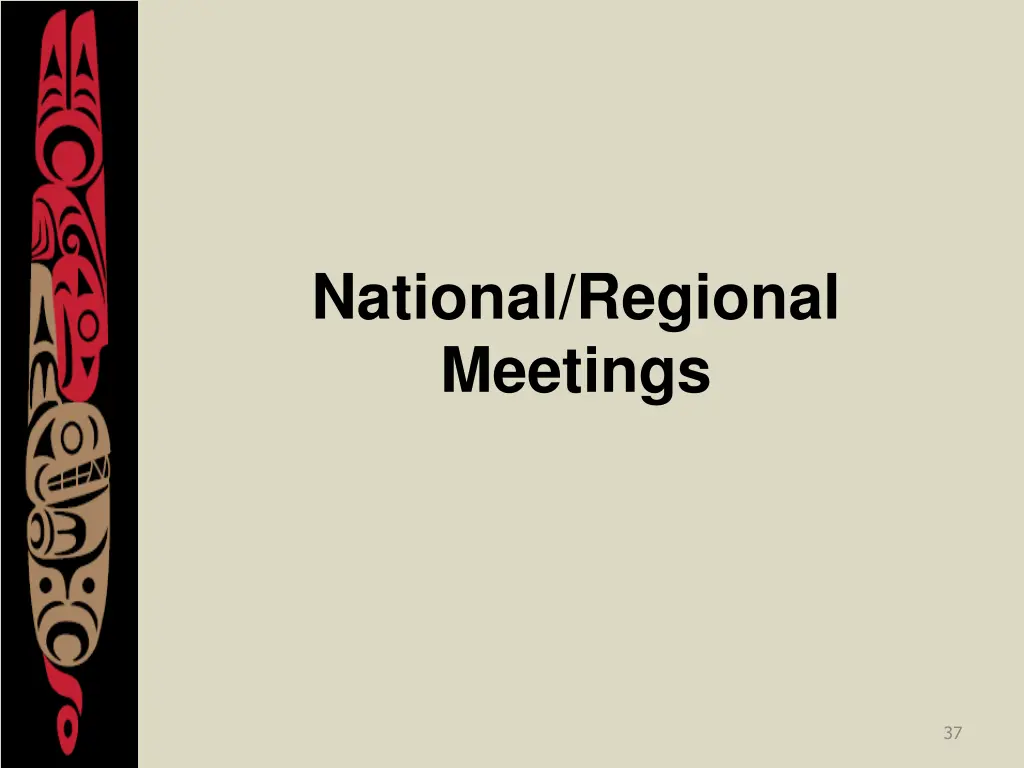 national regional meetings