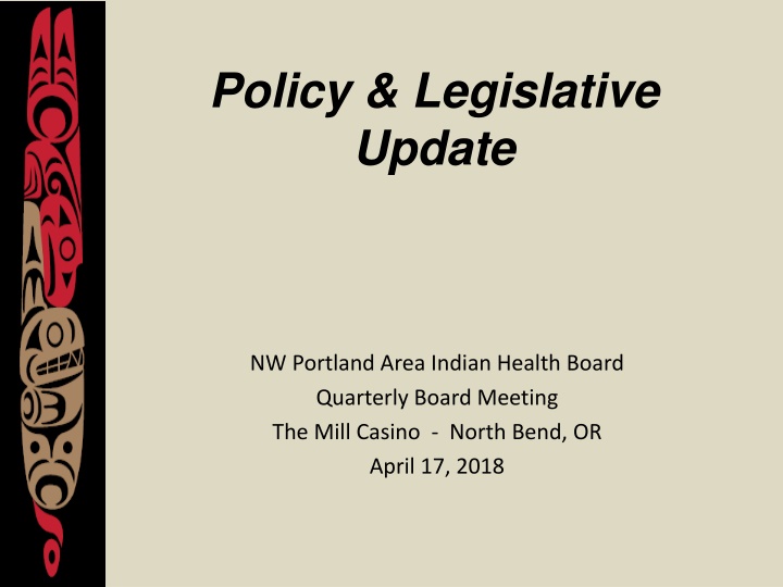 policy legislative update
