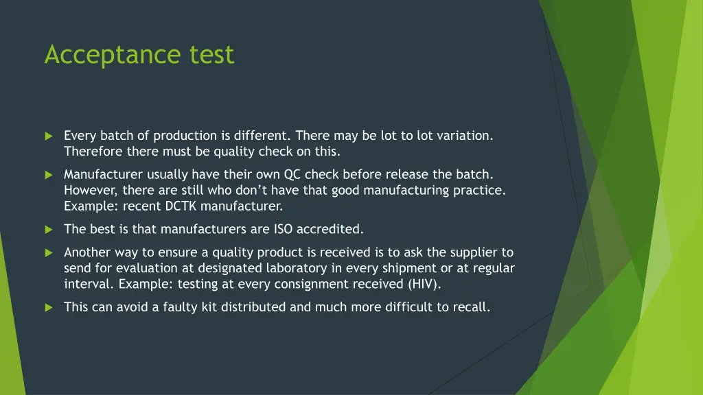 acceptance test