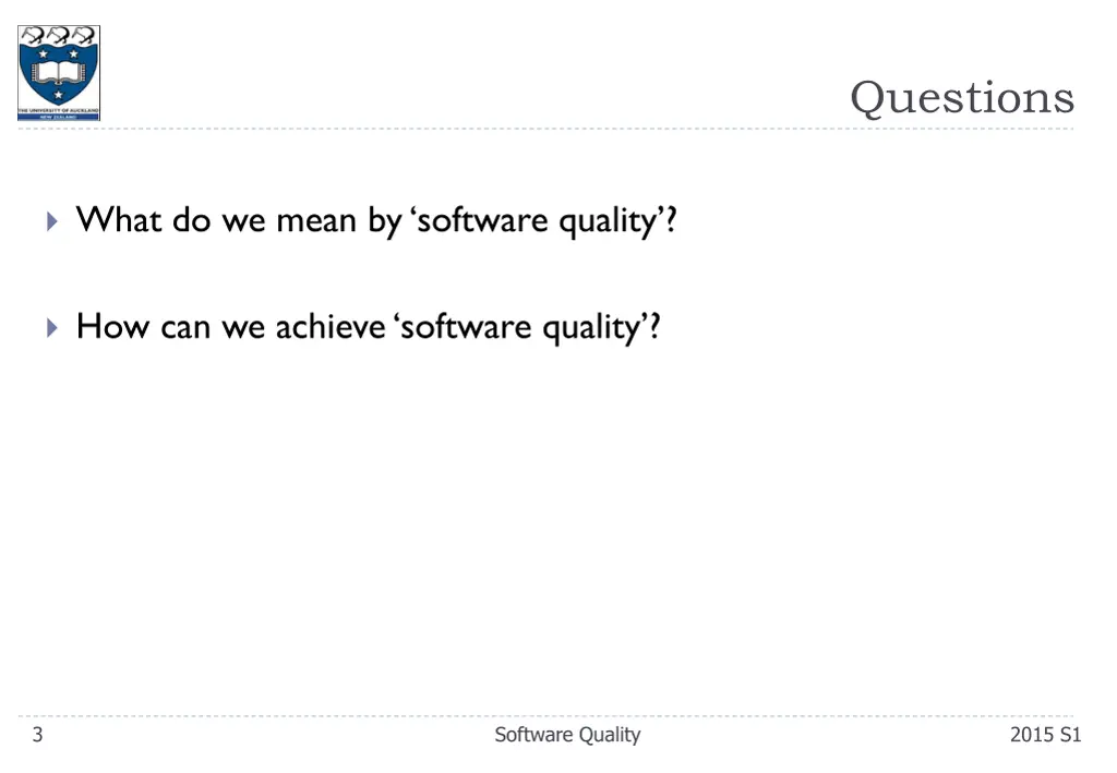 questions