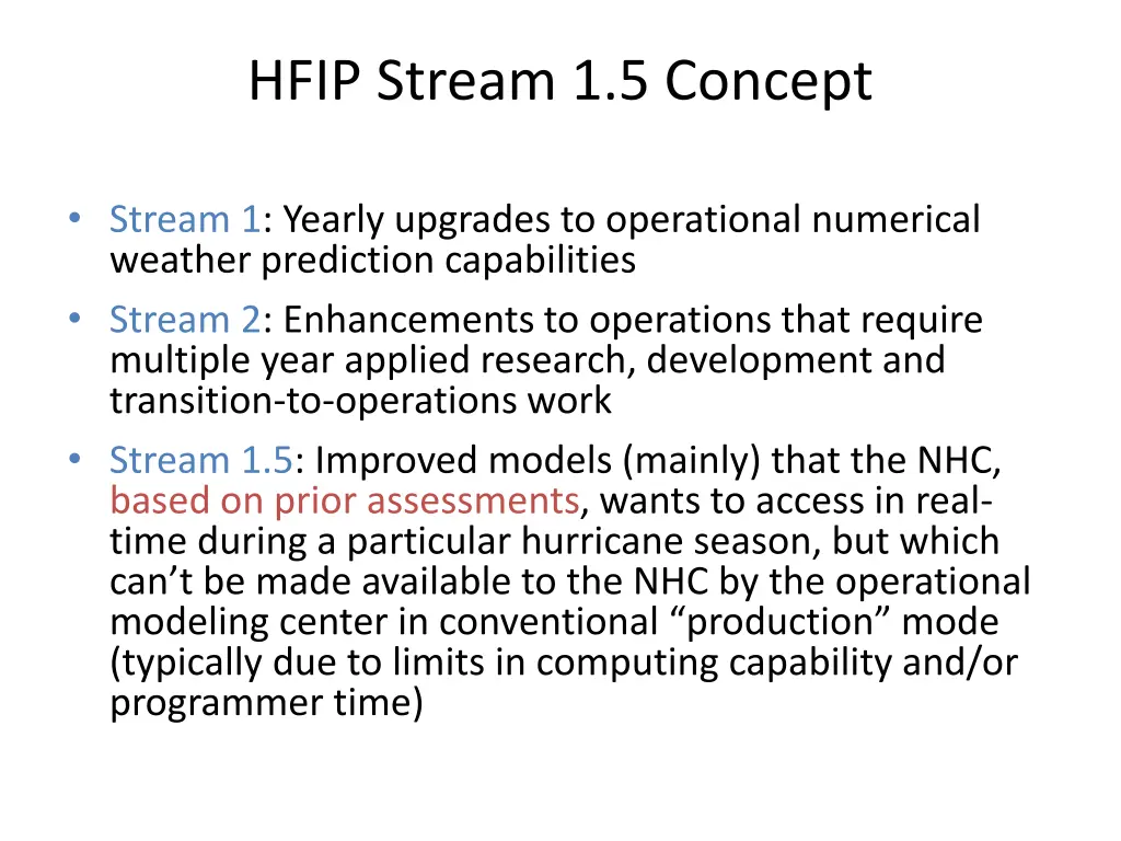 hfip stream 1 5 concept