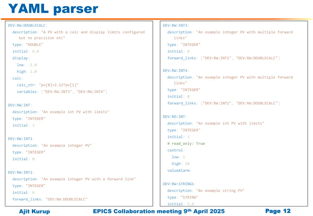 yaml parser 2