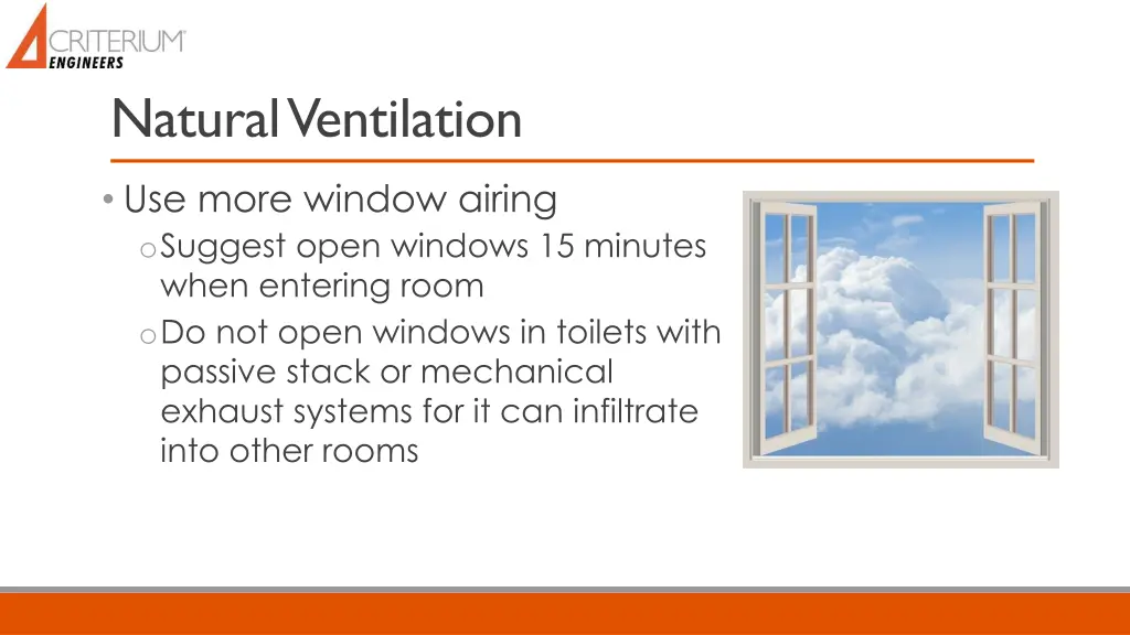 natural ventilation