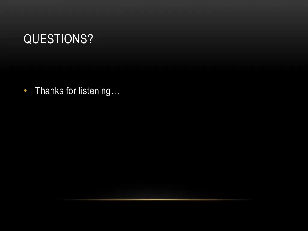 questions