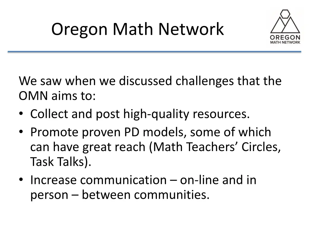 oregon math network 2