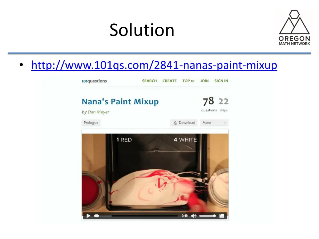 solution