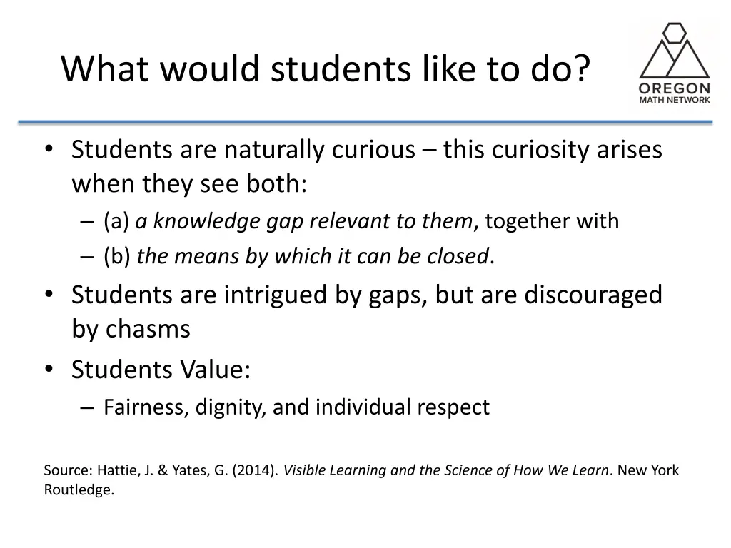 what would students like to do