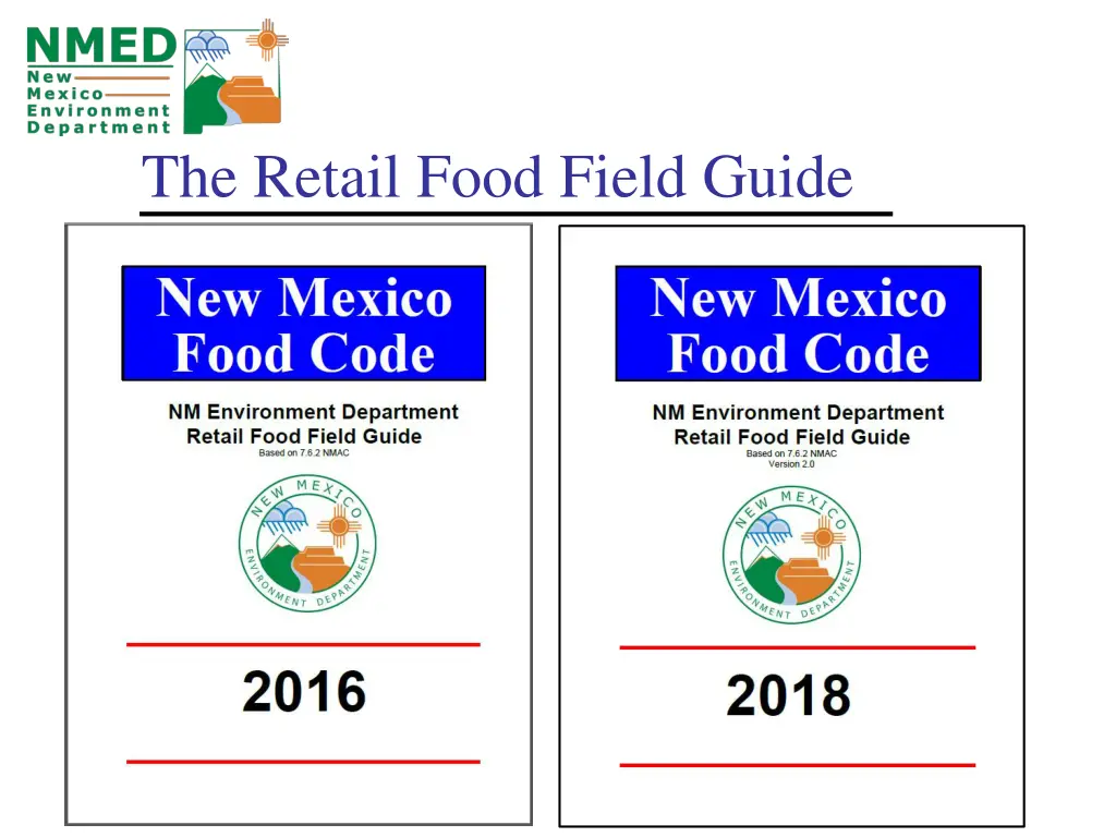 the retail food field guide