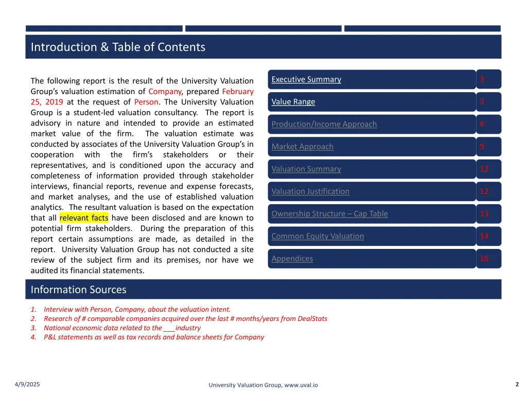 introduction table of contents