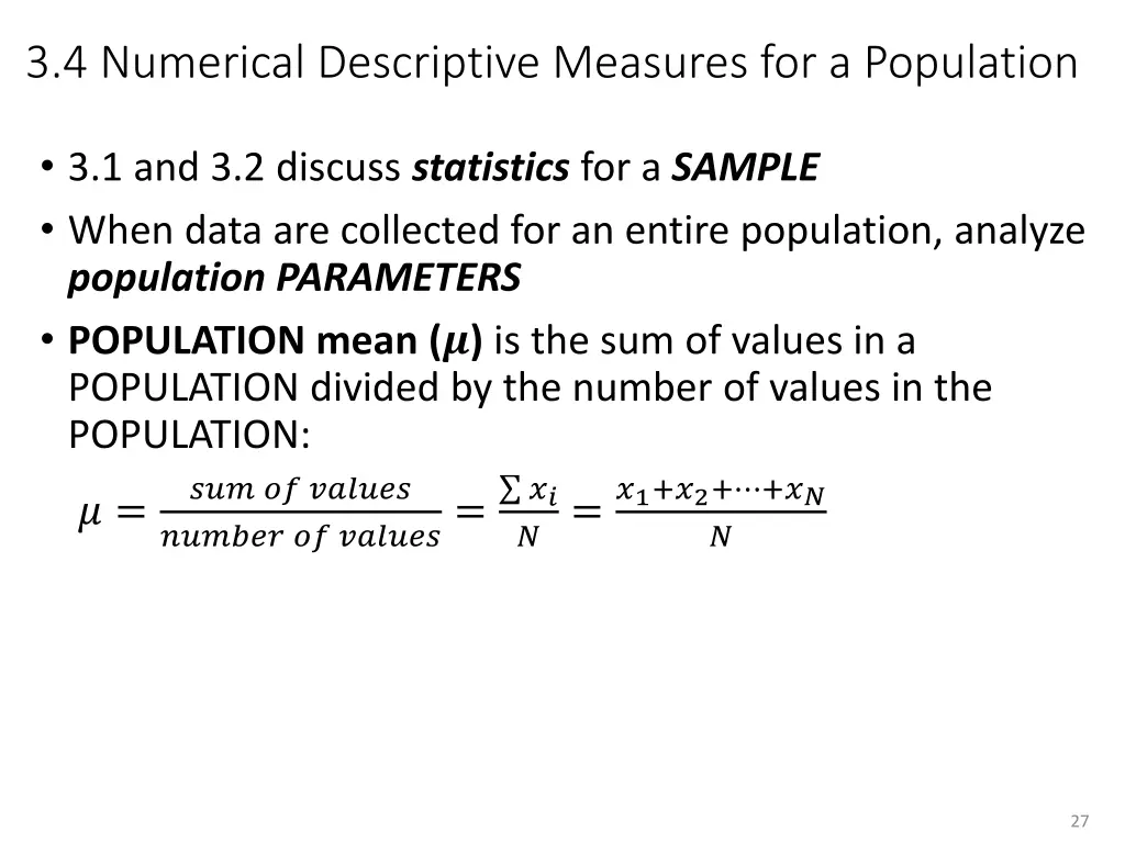 3 4 numerical descriptive measures