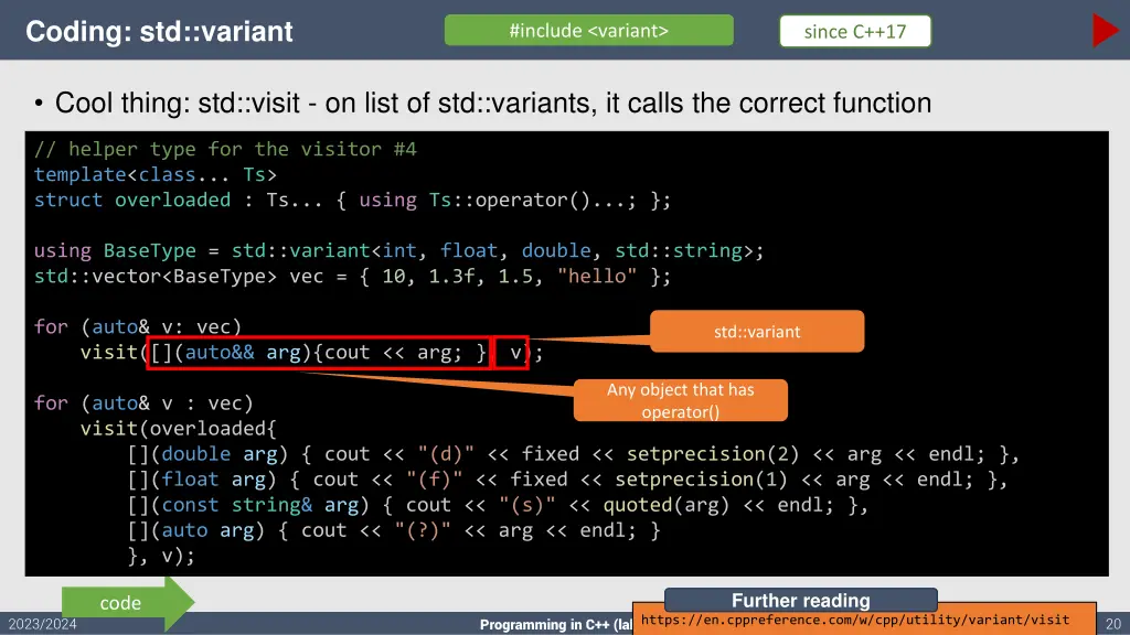 coding std variant 1