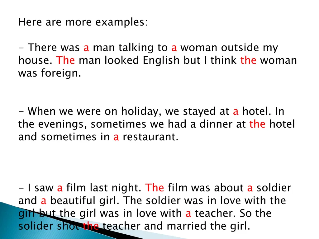 here are more examples