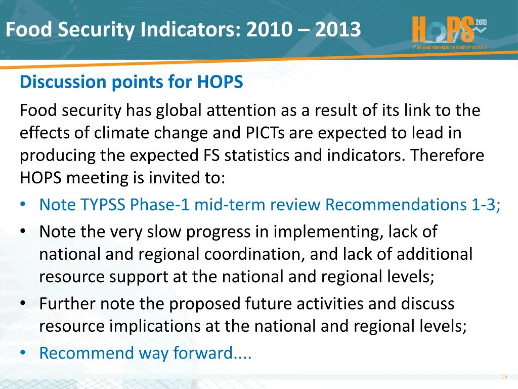 food security indicators 2010 2013 14