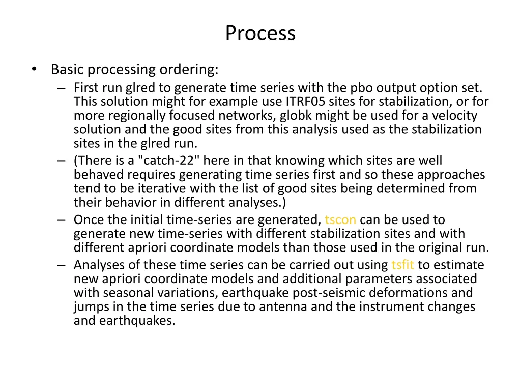 process