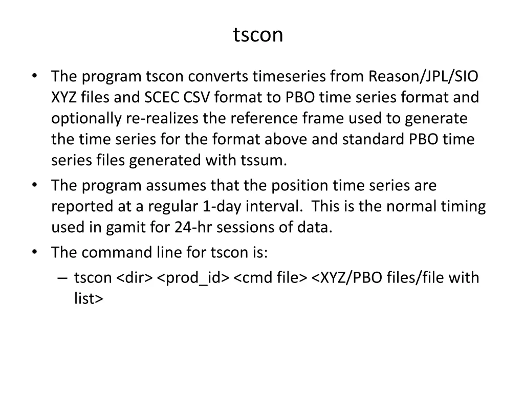 tscon