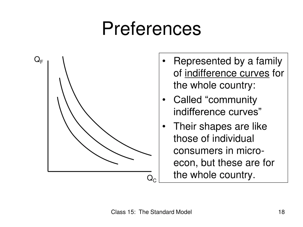 preferences
