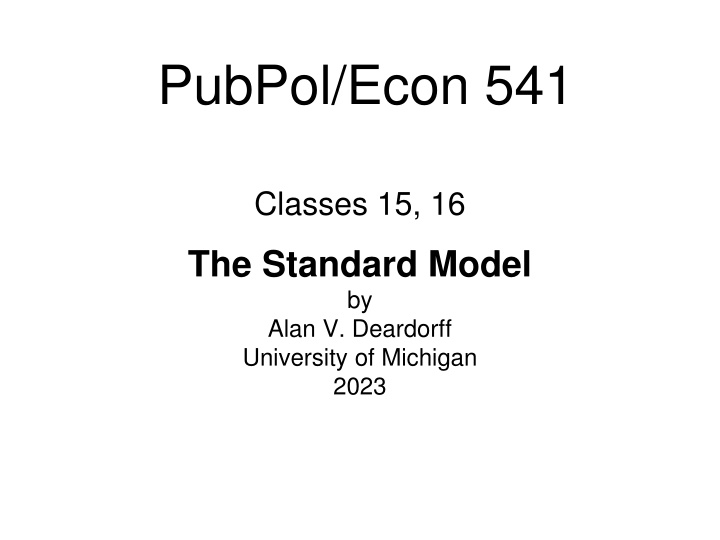 pubpol econ 541