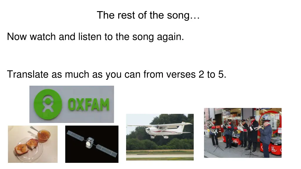 the rest of the song