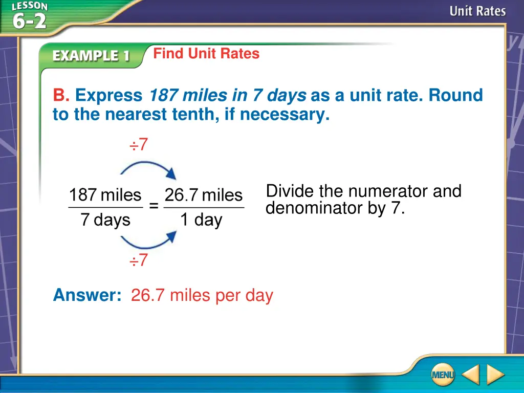 find unit rates 1