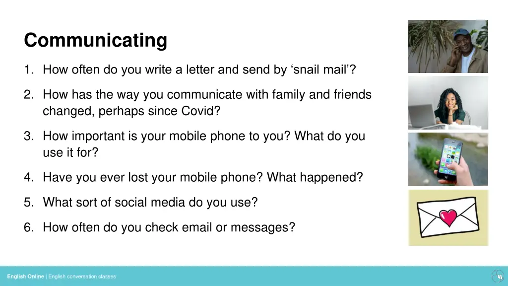 communicating