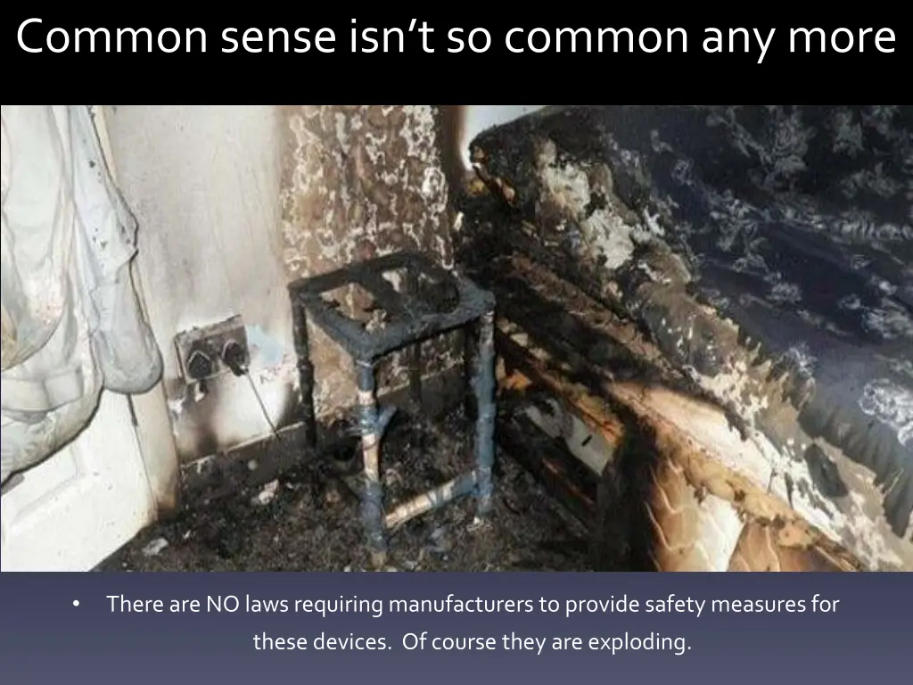 common sense isn t so common any more