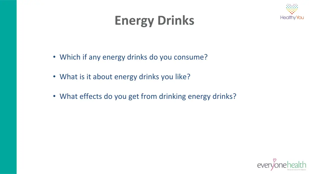 energy drinks