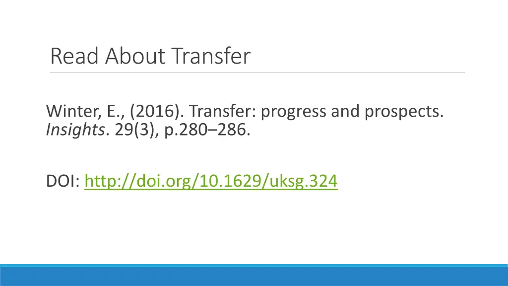 read about transfer