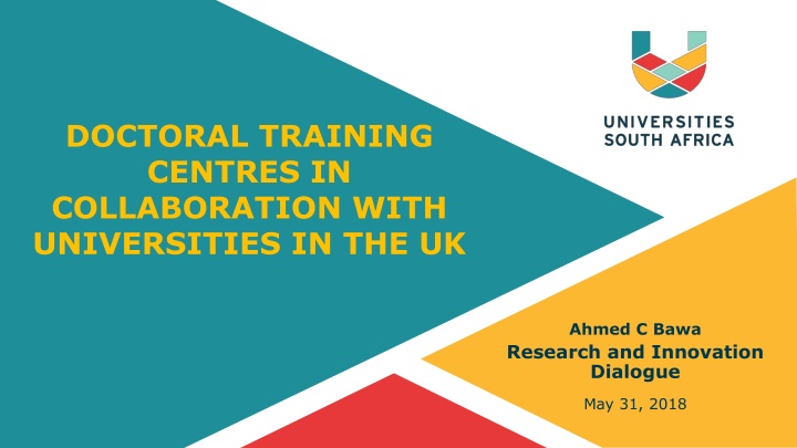 doctoral training centres in collaboration with
