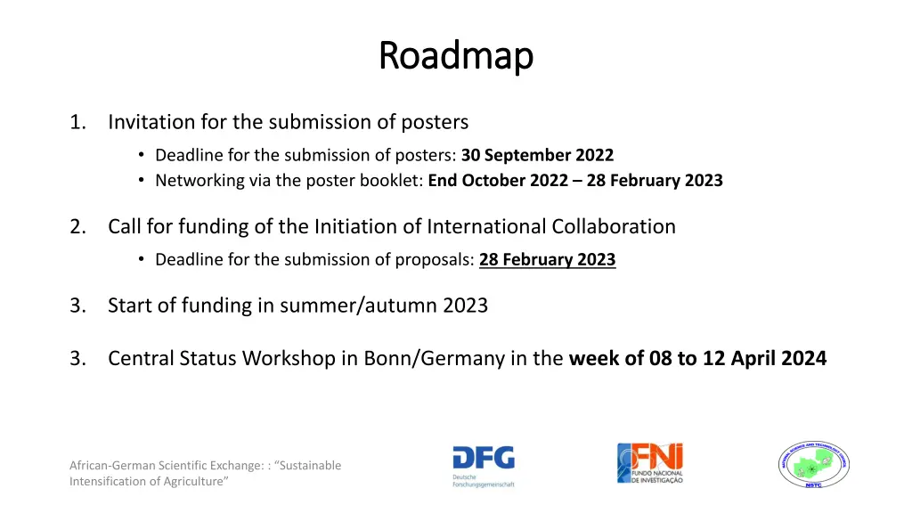 roadmap roadmap