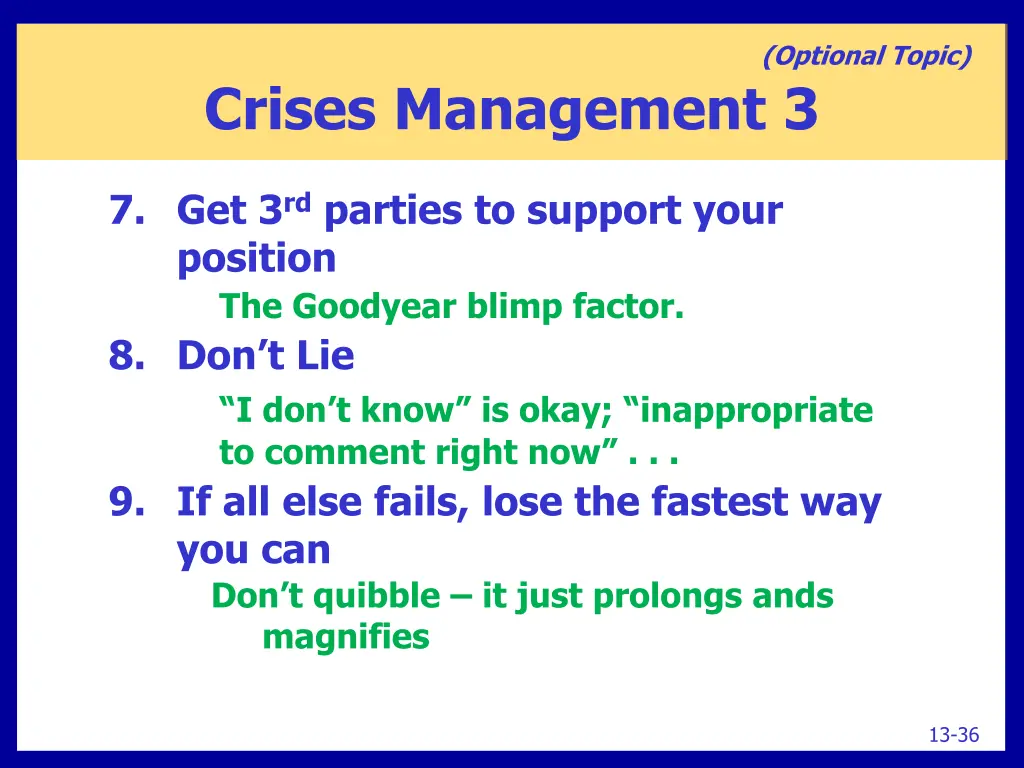 optional topic 2
