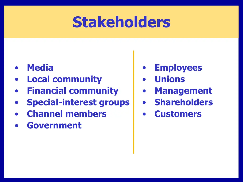 stakeholders 1