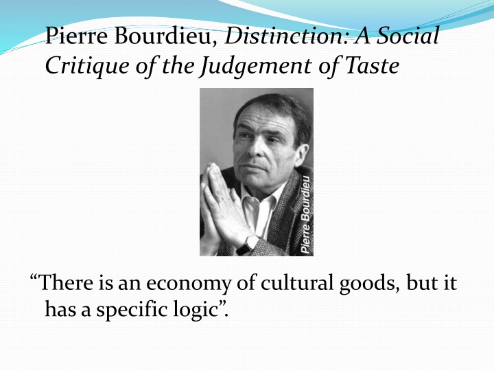 pierre bourdieu distinction a social critique