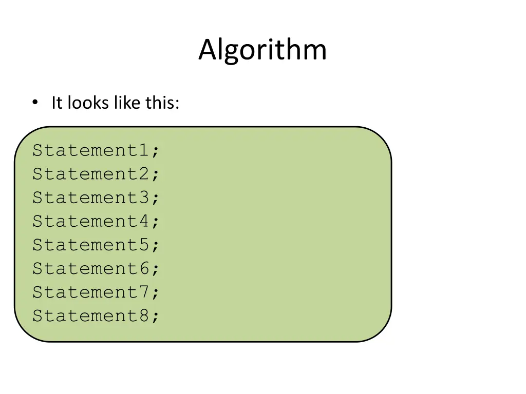 algorithm 8