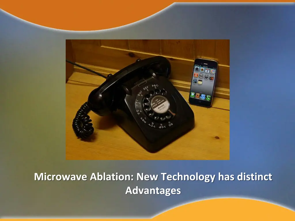 microwave ablation new technology has distinct