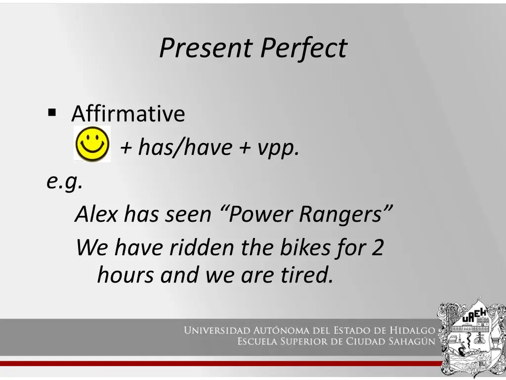 present perfect 1