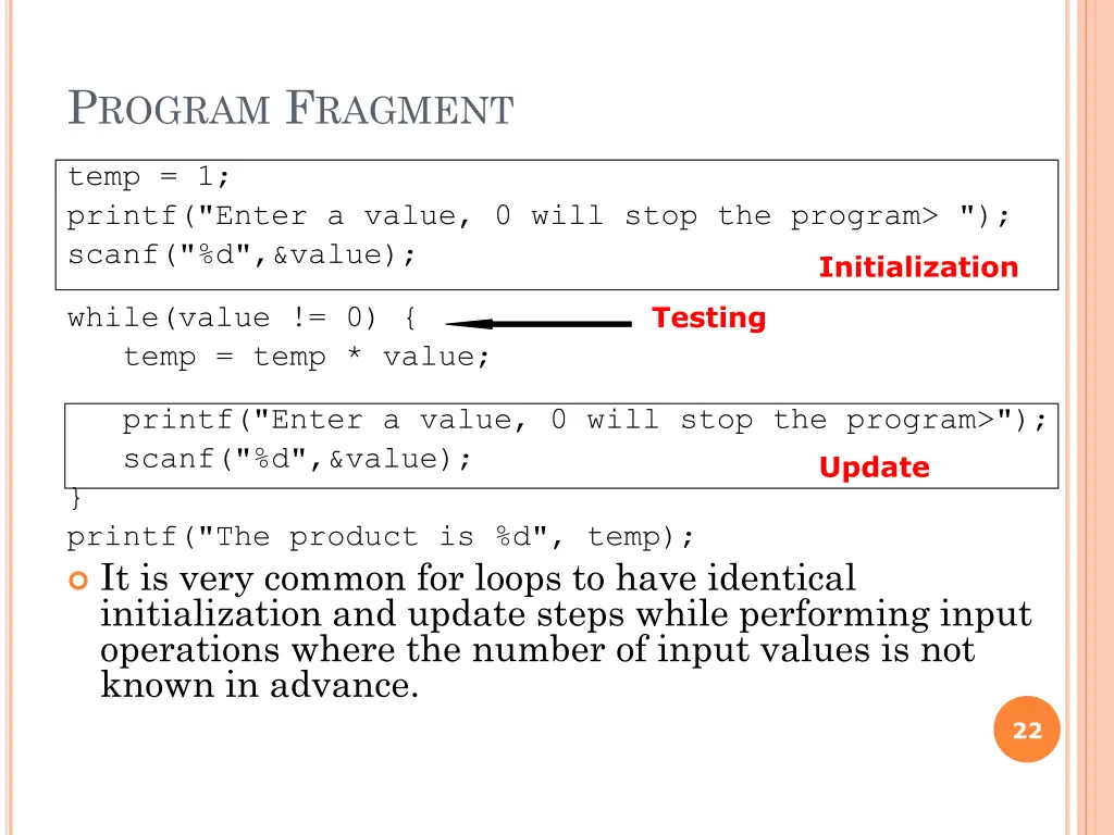 p rogram f ragment