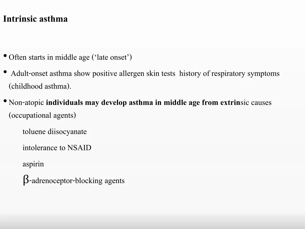 intrinsic asthma