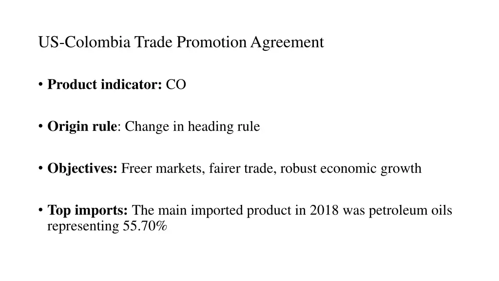 us colombia trade promotion agreement