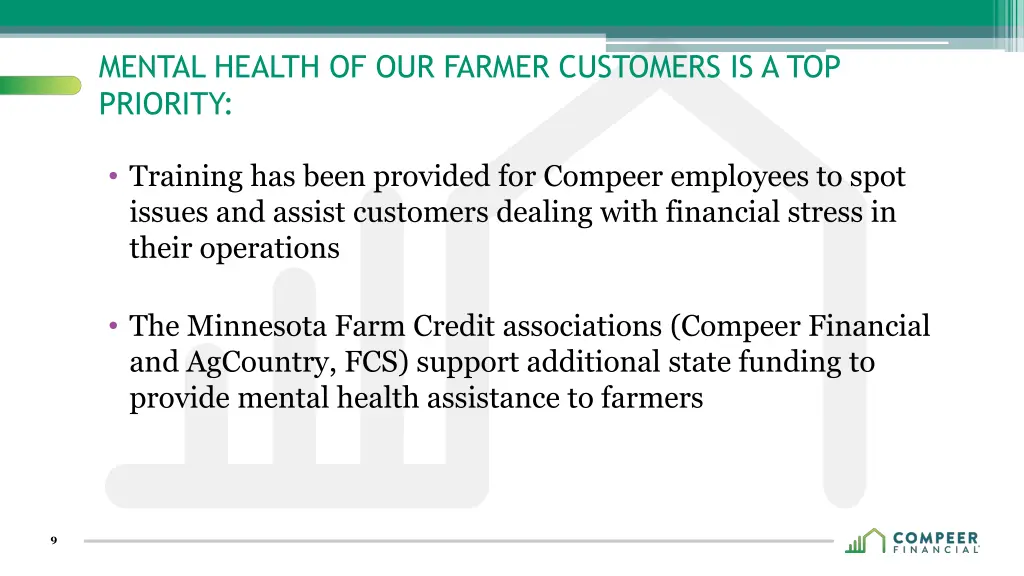 mental health of our farmer customers