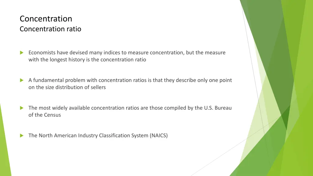concentration concentration ratio