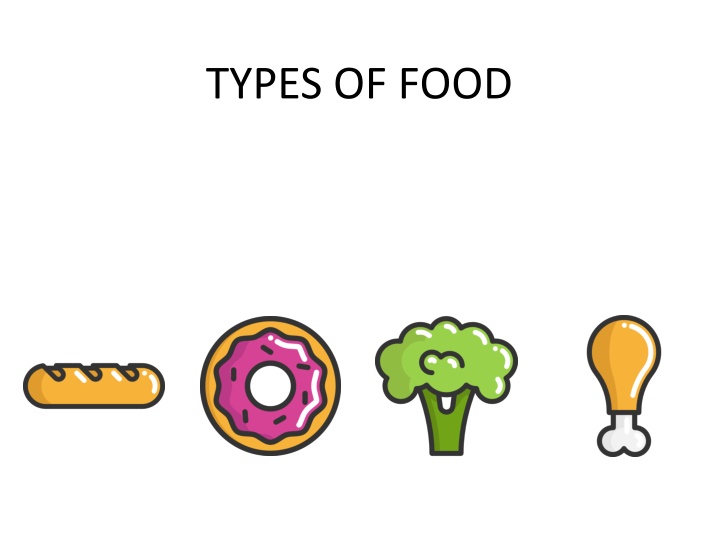 types of food