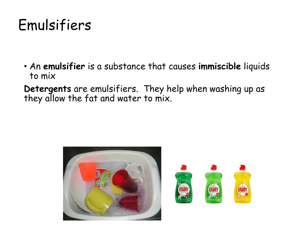 emulsifiers