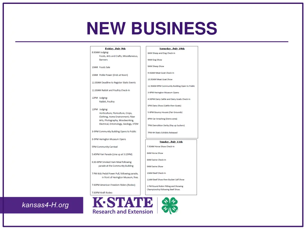 new business