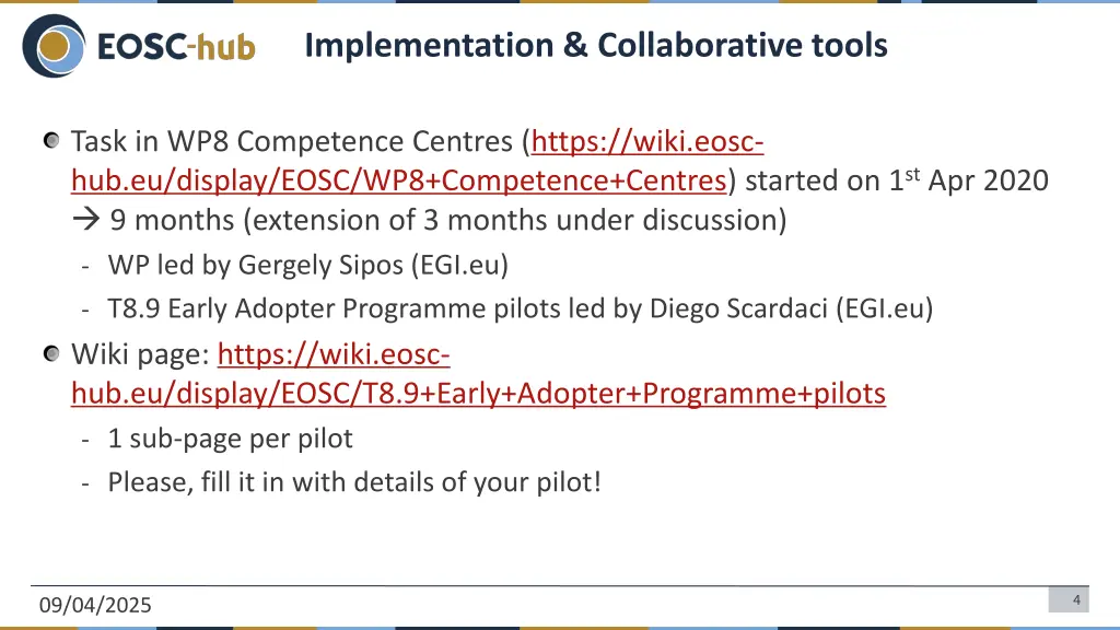 implementation collaborative tools
