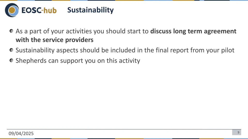 sustainability