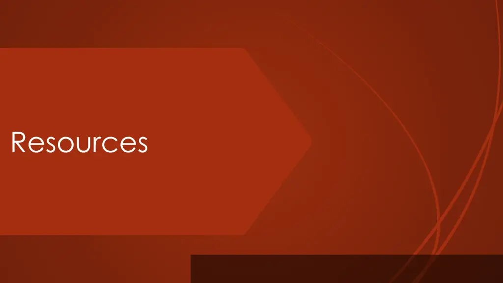 resources
