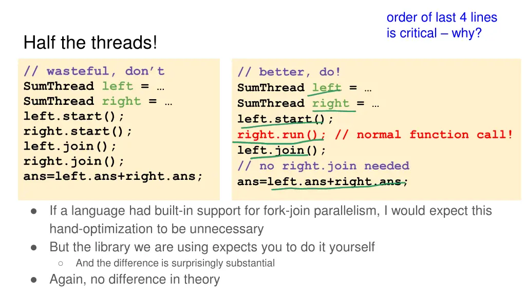 order of last 4 lines is critical why