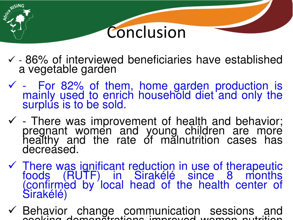 conclusion